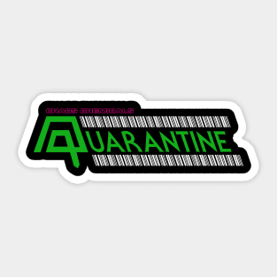 Chaos Chemicals - Quarantine - Opryland USA - Halloween Attraction Sticker